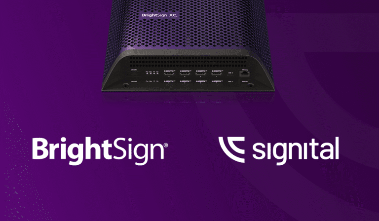 BrightSign Now Features Signital as a CMS Partner